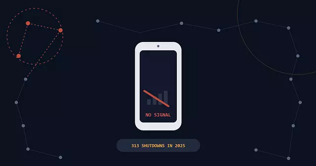 Статистика отключений интернета 2026