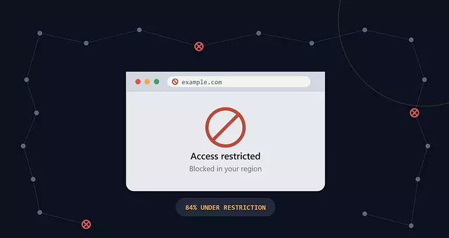 Статистика цензуры в интернете на 2026